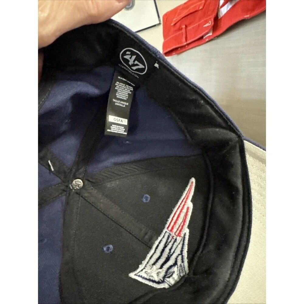 New England Patriots '47 Brand Unisex Navy Blue Adjustable Hat  New W/out Tag